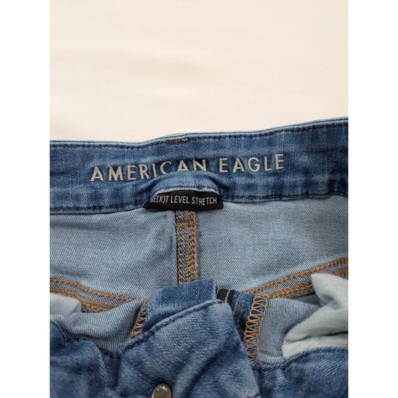 American Eagle Curvy Hi Rise Jegging Next Level Stretch Women's 8 Long - Picture 6 of 10